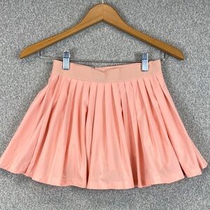 Jupe-short Athleta Fille Taille L (12) - Blanc, Tennis, Sport, Avec Short Intégré